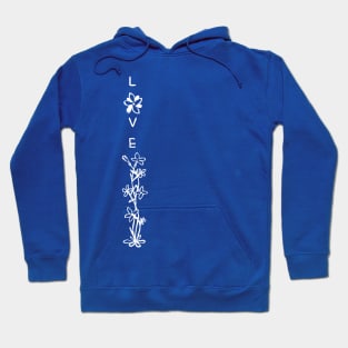 Love Floral Vines Hoodie